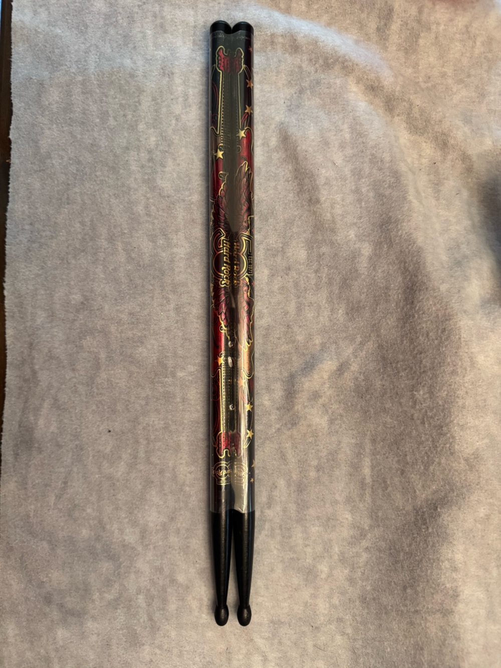 Hard Rock Cafe 50th Anniversary Drum Sticks